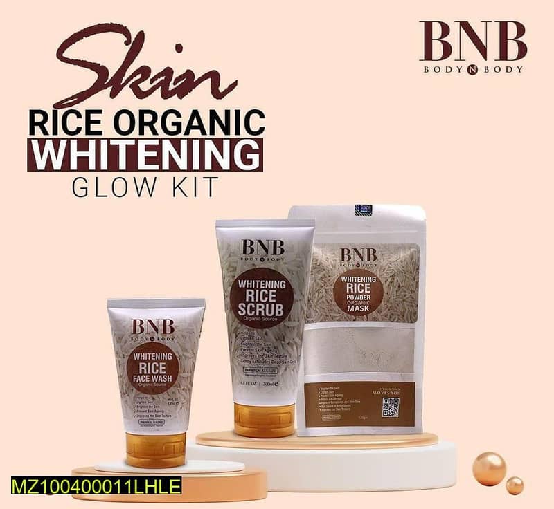 Rice Whitening And Glowing Facial KIt (Cash On Delivry) 1