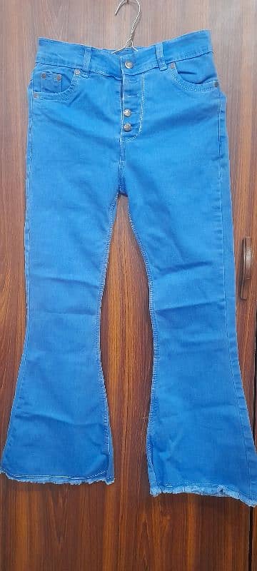 unused brand new denim blue jeans 1