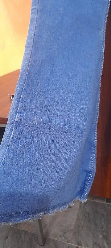 unused brand new denim blue jeans 2