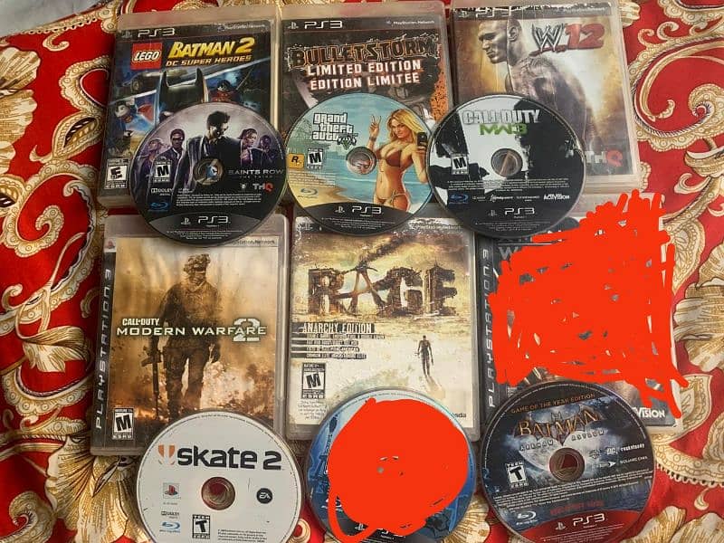 PS3 GAMES CDs Good Condition 9/10 availables 0