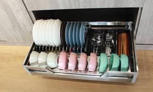 kitchen drawer crockery organiser