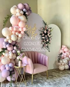 *Flowers decore,Bridal Shower,Engagement,ballon decore,birtday parties