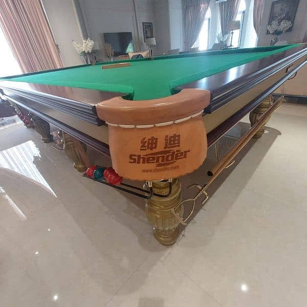 Shender snooker table 6