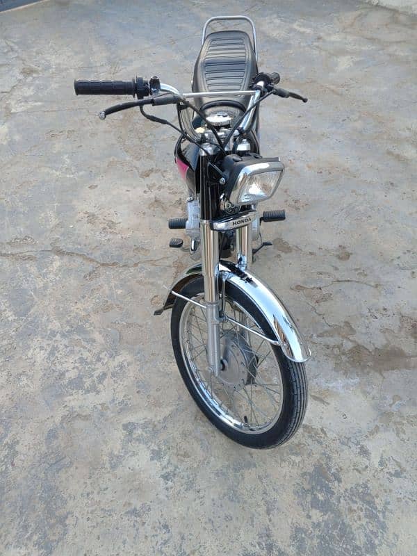 Honda 125 Jhelum number All documents clear 7