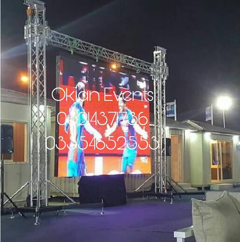 DJ Sound system Truss Lights Stage Dance Floor For Rent 5