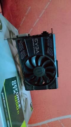 GTX 1050ti 4gb card with box