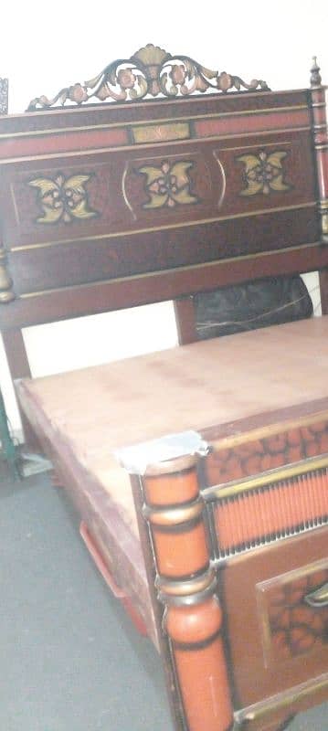 wooden bed 2