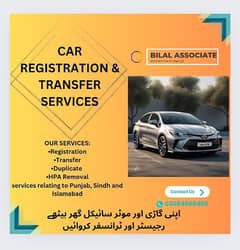 registration and transfer of motor vehicle