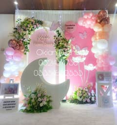 Decor, Birthday Party, Light Decor,Jumping Castle/Balloon,Aqiqah decor