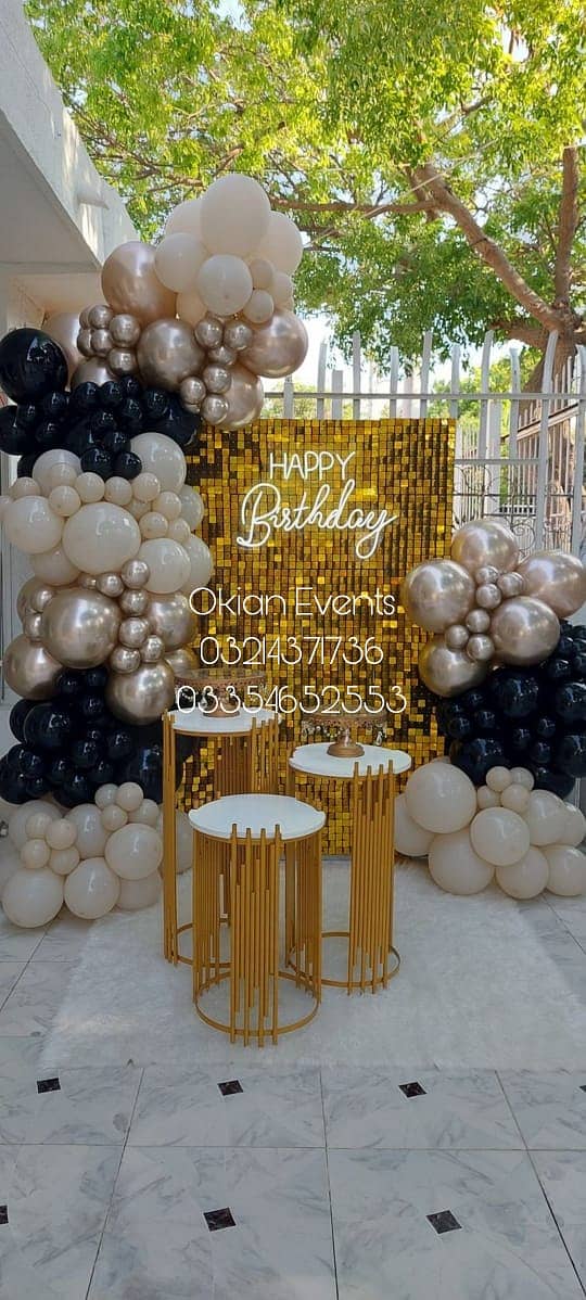 Birthday Party, Decore Light Decor,Jumping Castle/Balloon,Aqiqah decor 5