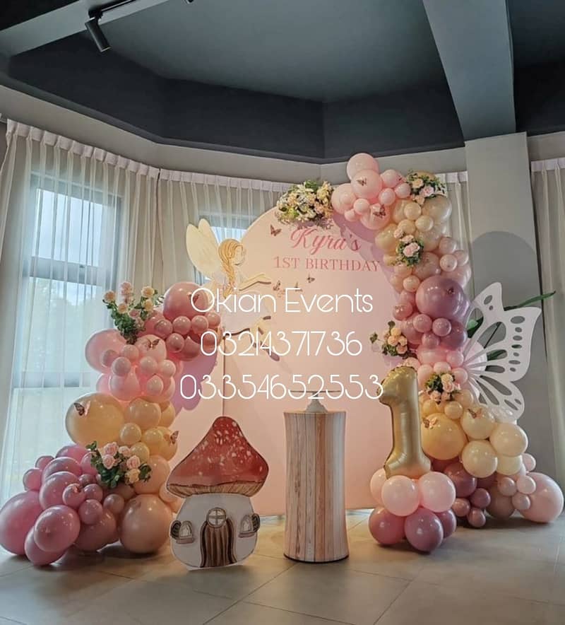 Birthday Party, Decore Light Decor,Jumping Castle/Balloon,Aqiqah decor 6