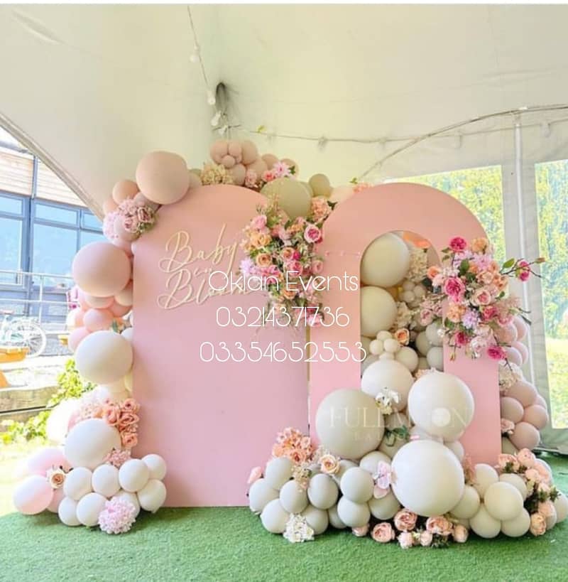 Birthday Party, Decore Light Decor,Jumping Castle/Balloon,Aqiqah decor 7