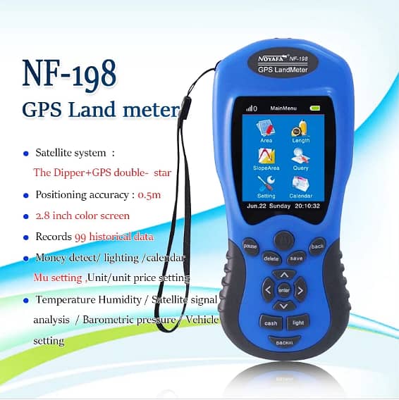 NF198	GPS Land Meter 0