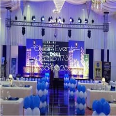 SMD Screen/Truss Lights/Dj Sound,Light decore,Stage,dance Floor Rent