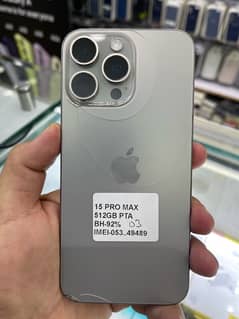 15 pro max  512gb  pta