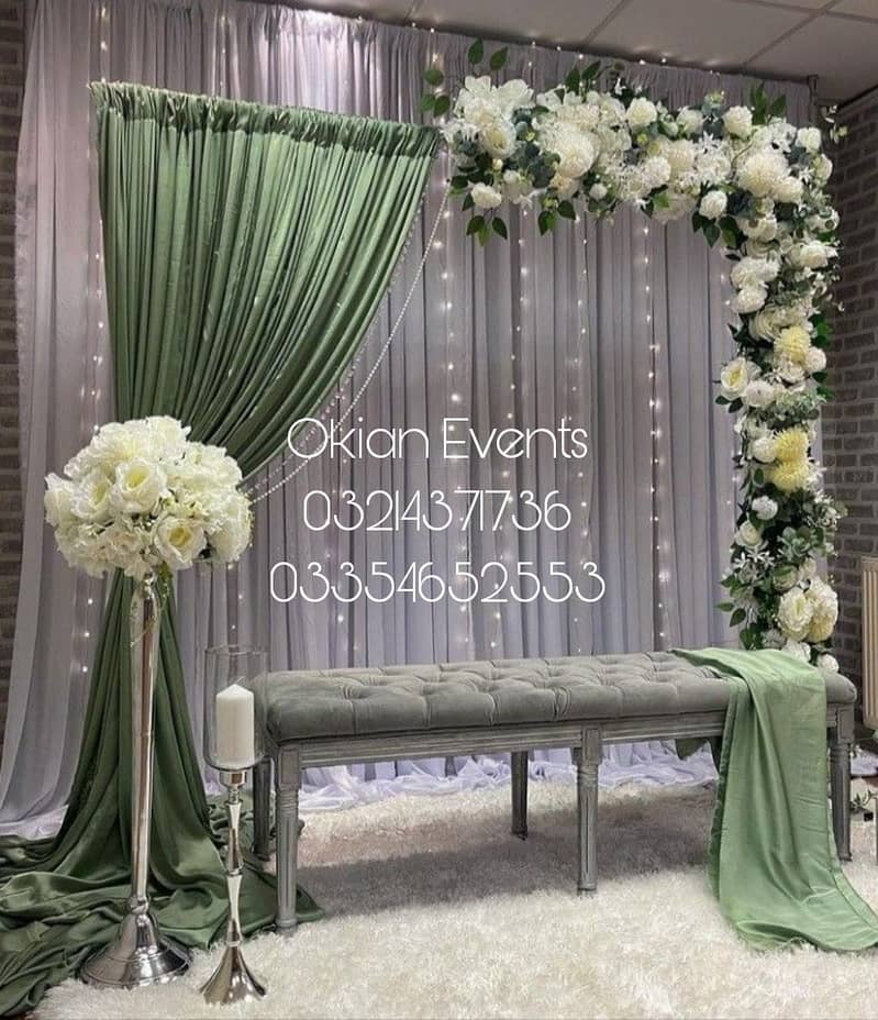 *Flowers decore,Bridal Shower,Engagement,,birtday party,Event planner 2