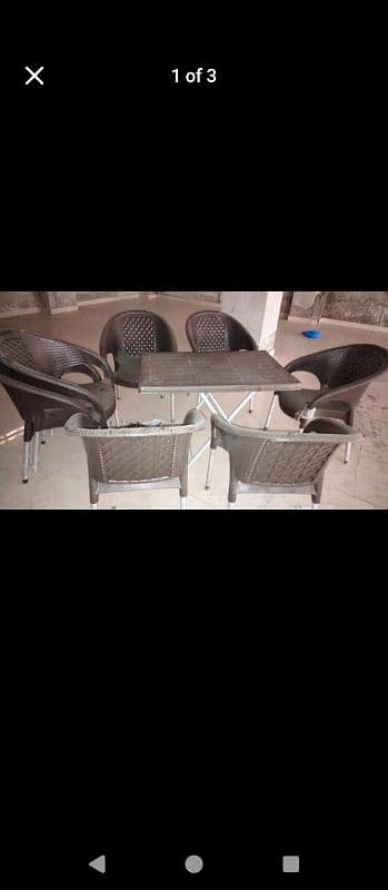 5 set of chairs and tables 1