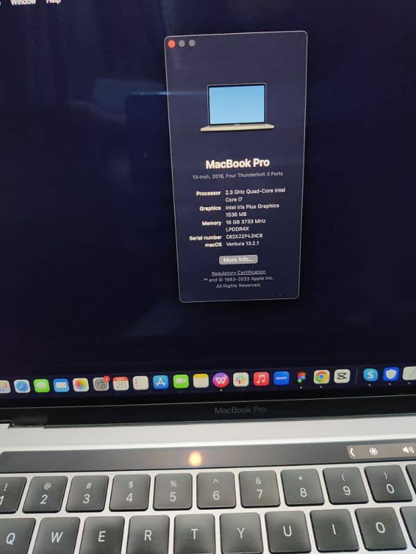 MacBook Pro 2020, Touch Bar 16 GB 1TB SSD 3