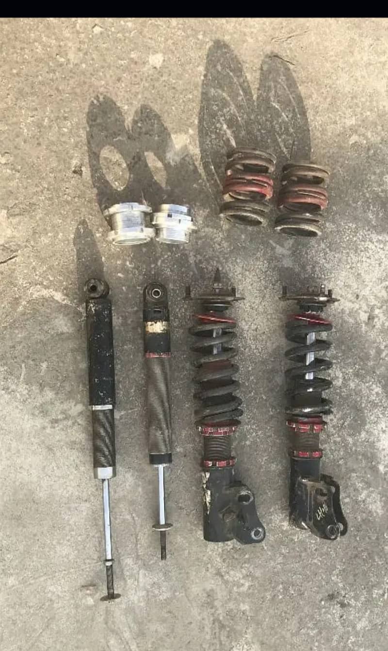 Honda civic 1996 to 1999 coil overs 1