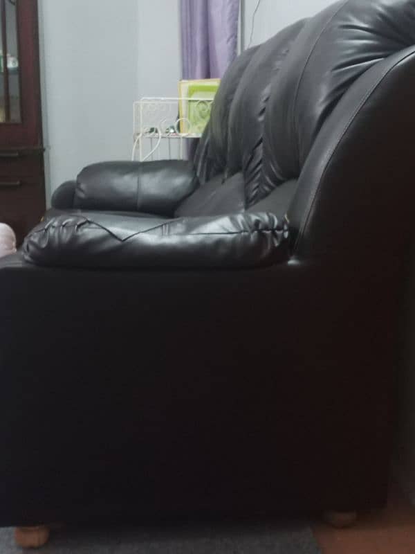 leather sofa 3 seater 0