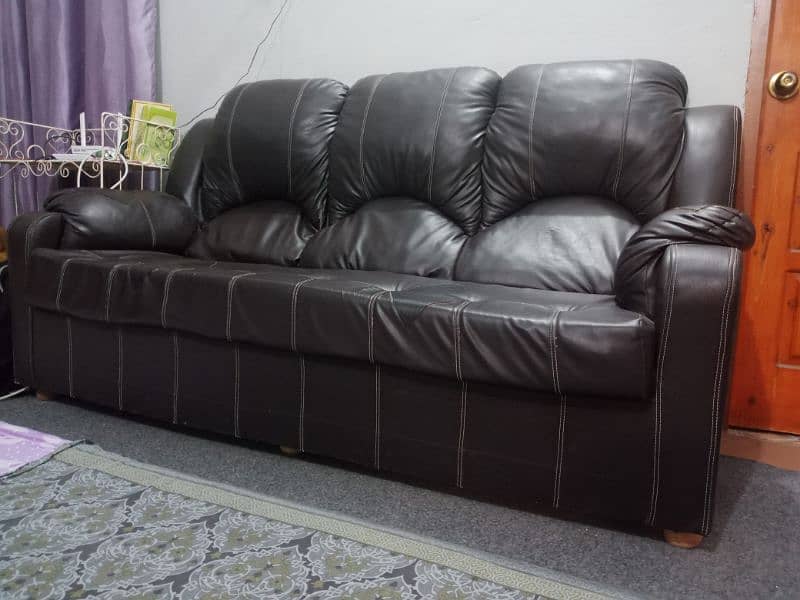 leather sofa 3 seater 2