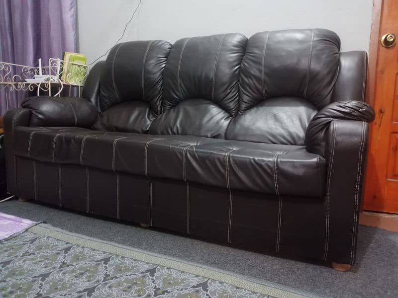 leather sofa 3 seater 3