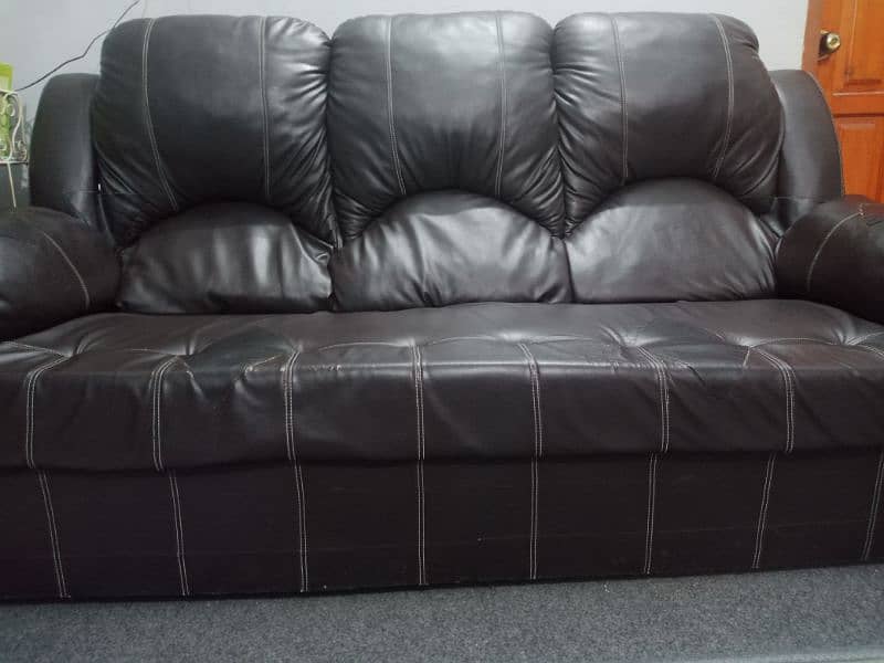 leather sofa 3 seater 5