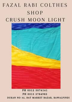 *Crush  Moon light Fabric| Wedding Formal | Demanding Article*