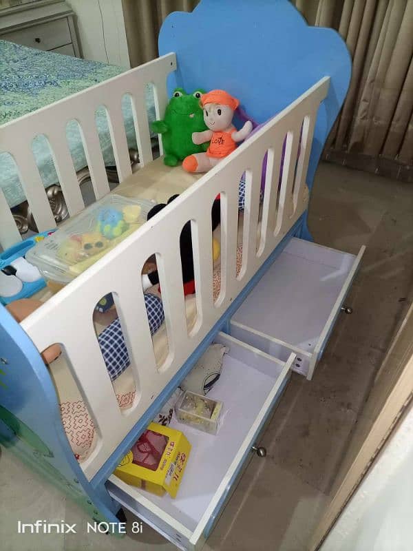 Imported Baby Cot For Sale only 4 months used 1