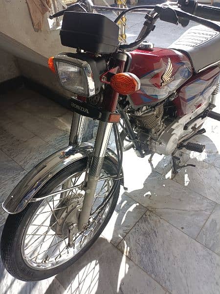 Honda CG 125 2022 model for sale 8