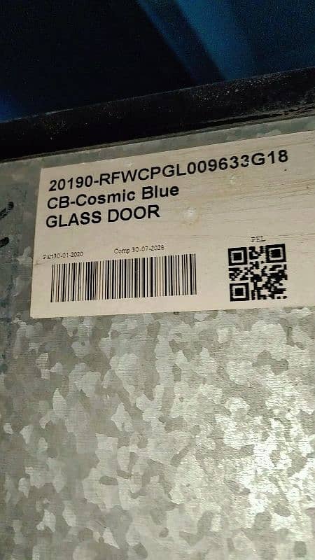 PEL Refrigerator glass door 5