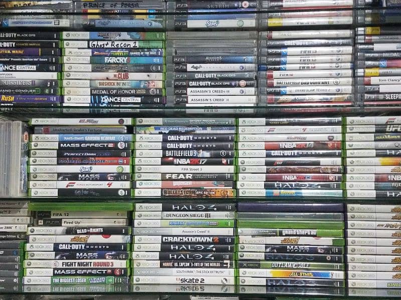 Xbox 360 Games Original DvD CDs 0