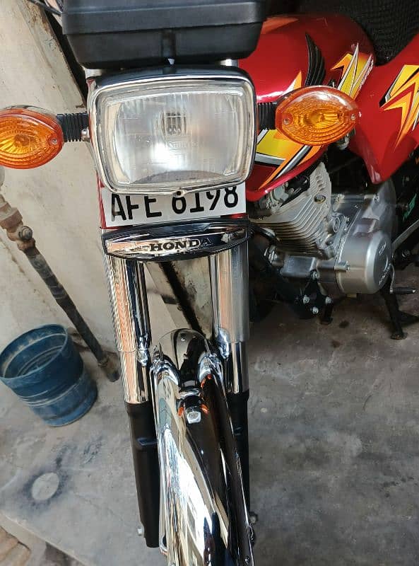 Honda CG 125 2021 Punjab Reg (0322-3276769) 2