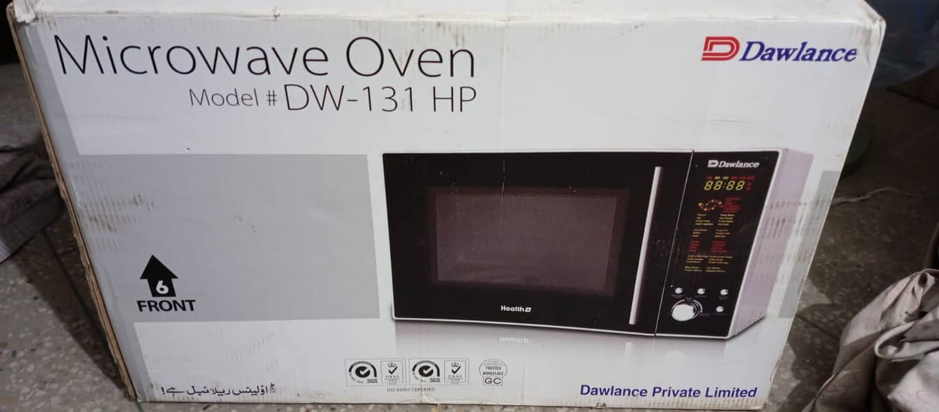 Dawlance BOX PACK Oven DW-131 HP 0