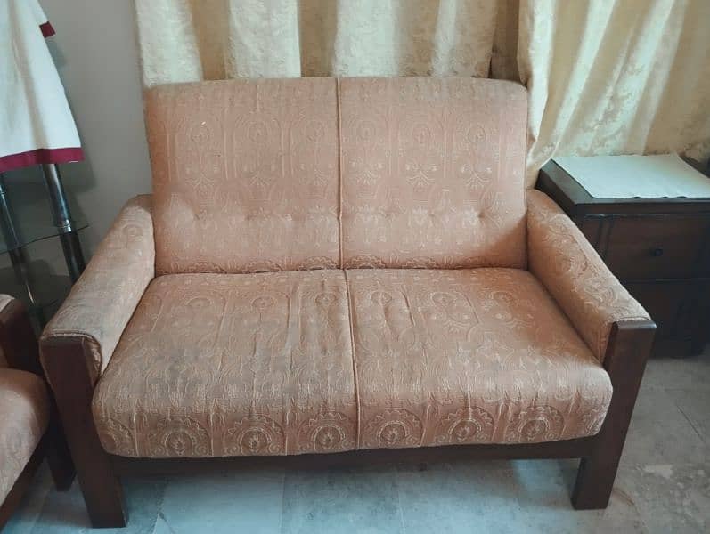 7 Seater Sheesham Wood Sofa Set Available For Sale 1