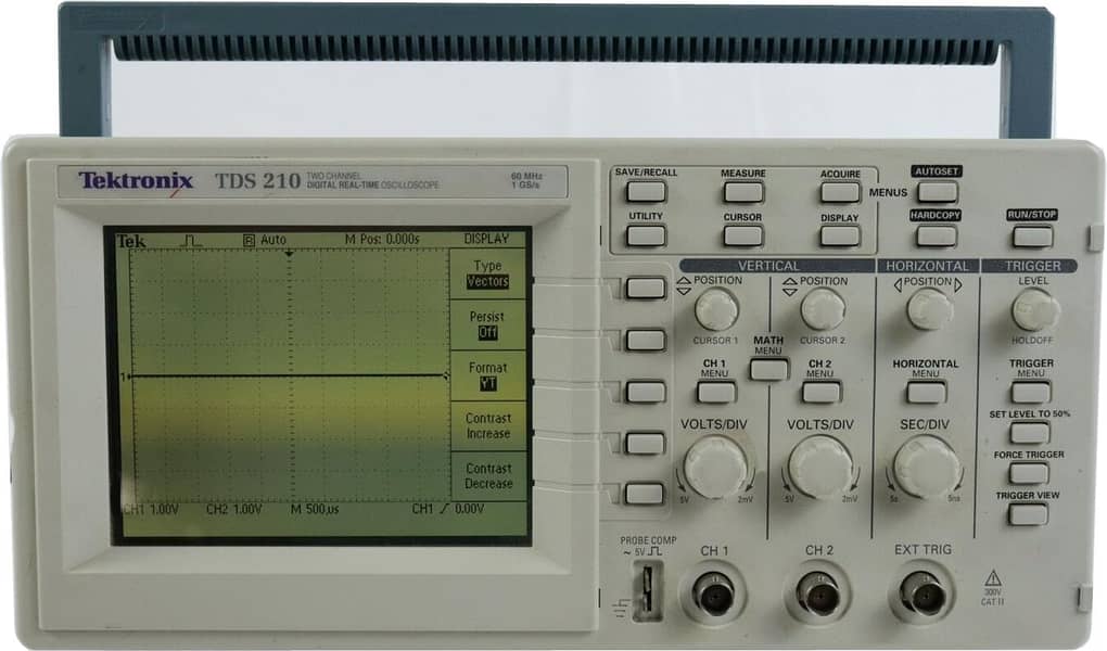 TDS210 (USED)	60MHZ DIGITAL Oscilloscope 2CHANNEL WITHOUT OSC PROBE (U 0