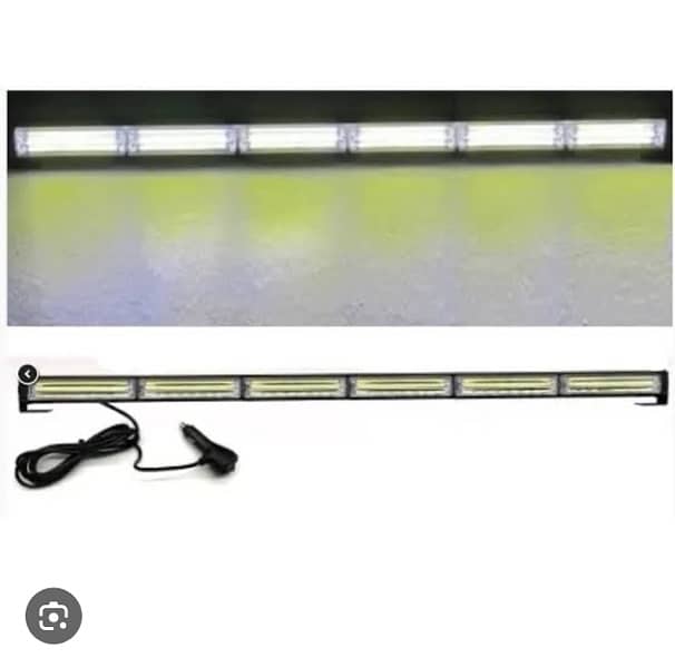 6 piece White LED bar light 0