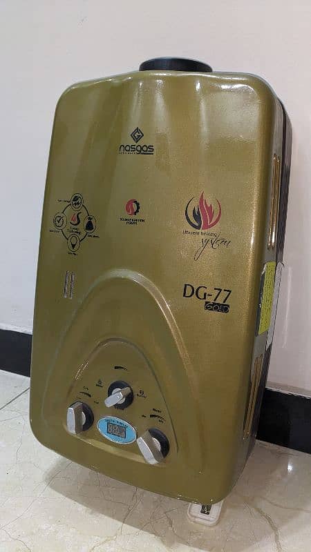 Nasgas instant D-77 gold for sale in good condition. 2