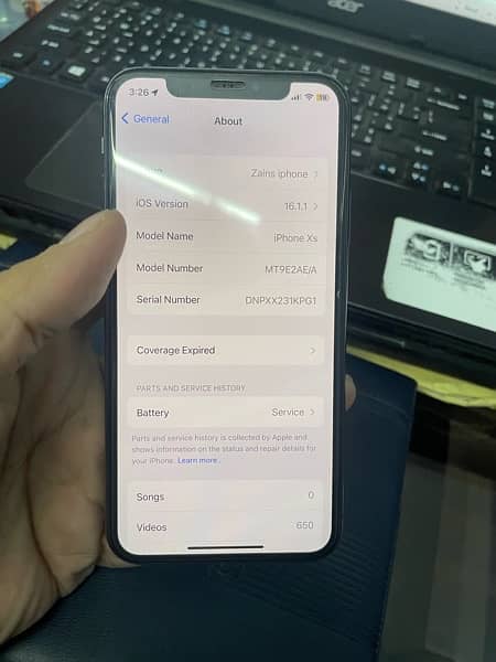 Iphone xs Pta Approved 64 gb 7