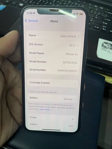 Iphone xs Pta Approved 64 gb 9