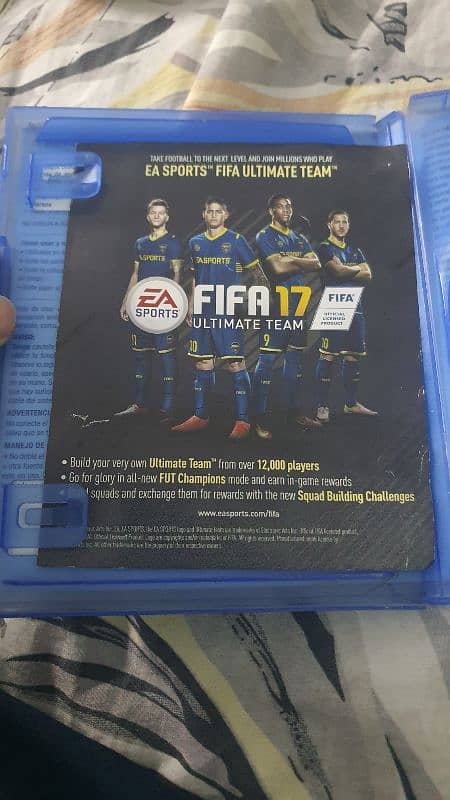 FIFA 17 PS4 CD GOOD CONDITION 2