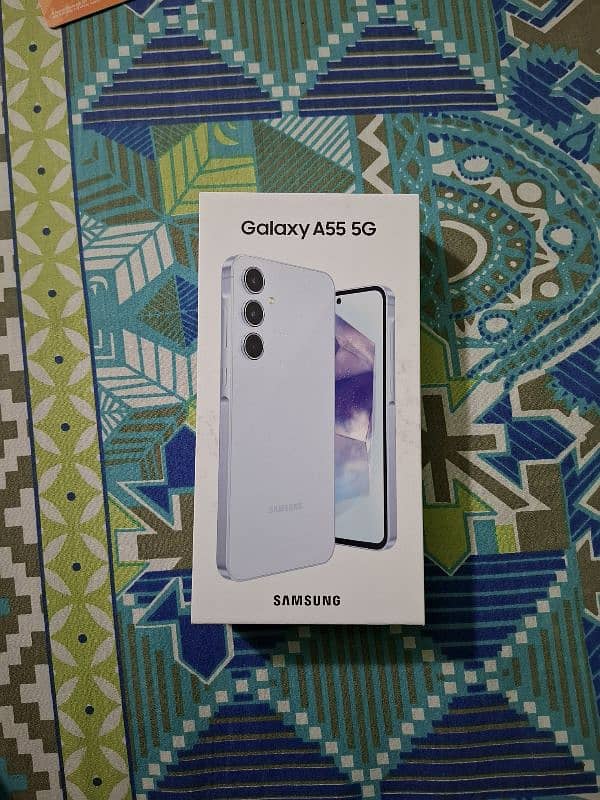 samsung galaxy a55 non pta ( 8gb  256gb ) uae TRA approved 0