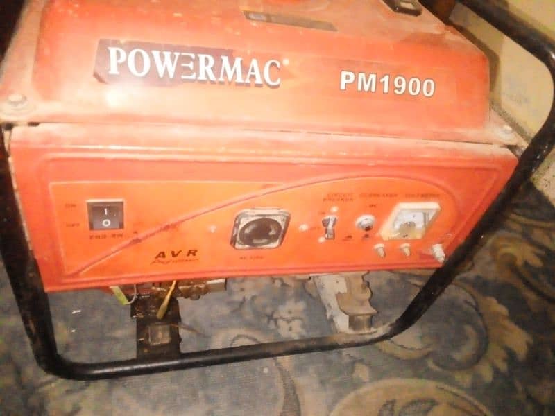 1.5 KV ka generator hai The company is in powermac 3