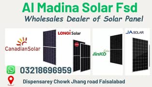 Solar Panel/Inverex/Canandian/JA Solar/Jinko/Longi Solar Plate