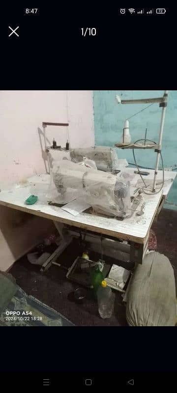 Lather stiching machine 8