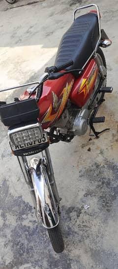 Honda 125 21 Modal all Punjab number