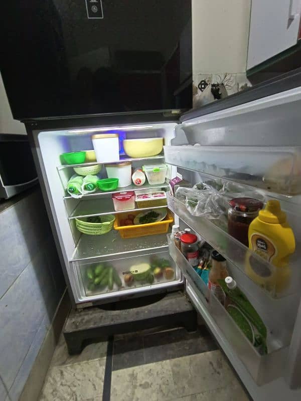 refrigerator with blue technology with touch screen 6