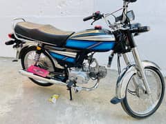 NEW ASIA BIKE 70 CC. BLACK THEM