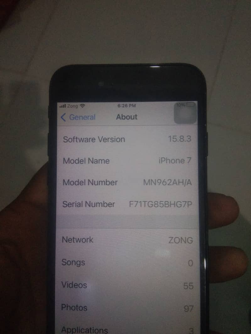 19000 I phone 7 128gb  pta aproved panel dot 5