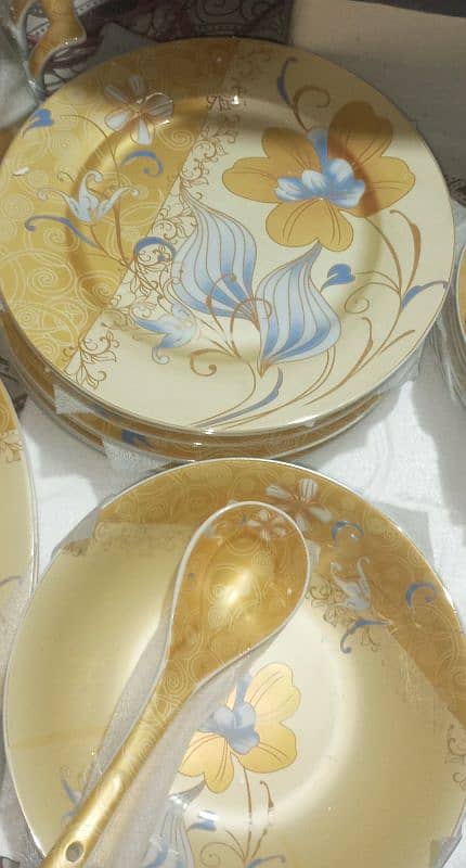 Marble Dinner set 6